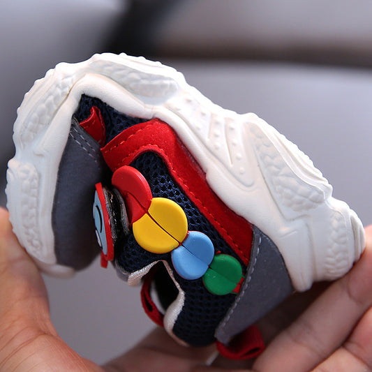 Baby Toddler Shoes With Soft Sole For Small And Medium-sized Children
