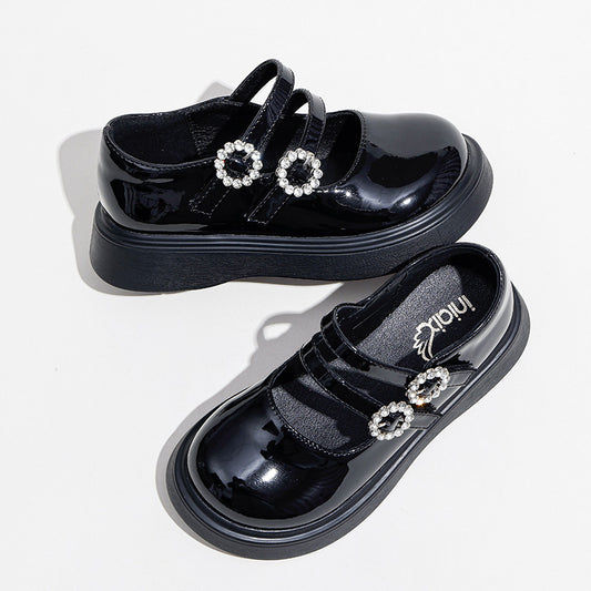 Soft Sole Princess Style Single Shoes For Children