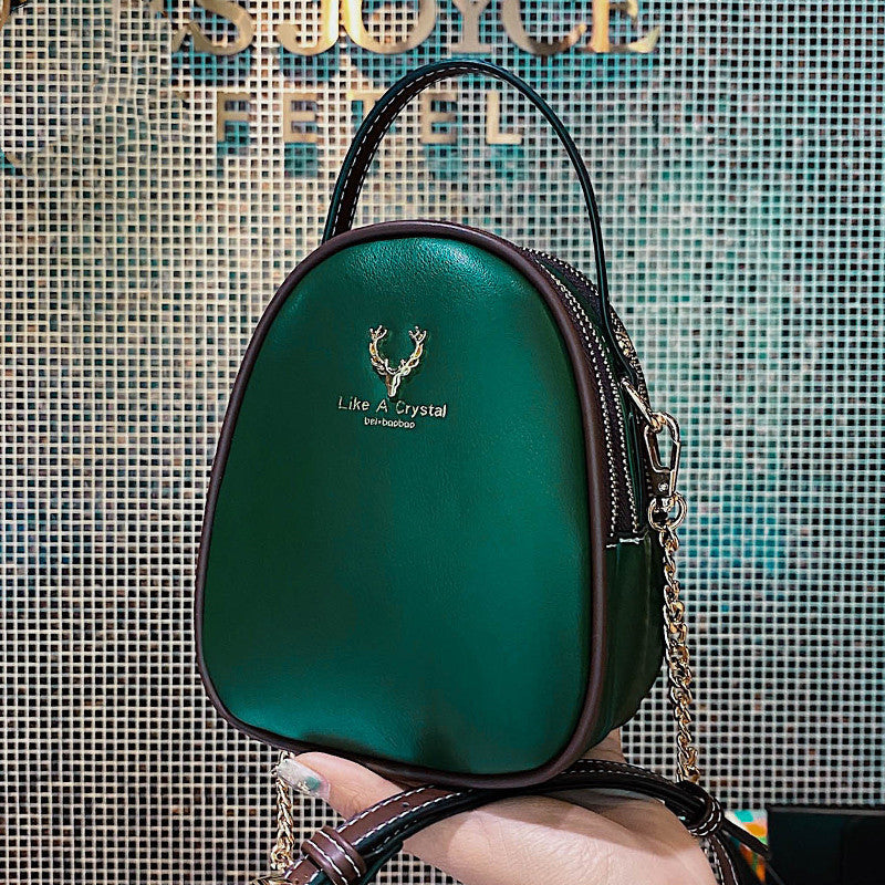 Cross shoulder chain bag