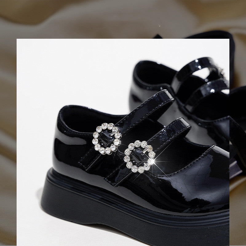 Soft Sole Princess Style Single Shoes For Children